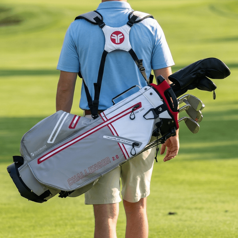 Fastfold Challenger Stand Bag Ultra Dry Grijs
